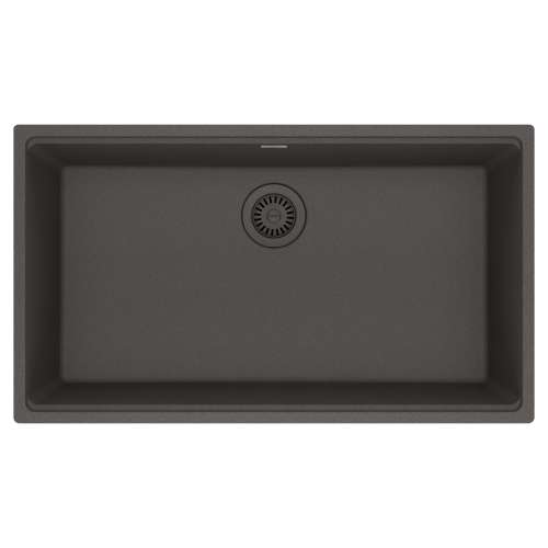 Franke Maris Undermount 33-In X 18.94-In Fragranite Single Bowl Kitchen Sink In Slate Grey