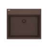 Franke Maris Dual Mount 25-In X 22-In Fragranite Single Bowl Kitchen Sink In Mocha