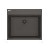 Franke Maris Dual Mount 25-In X 22-In Fragranite Single Bowl Kitchen Sink In Slate Grey