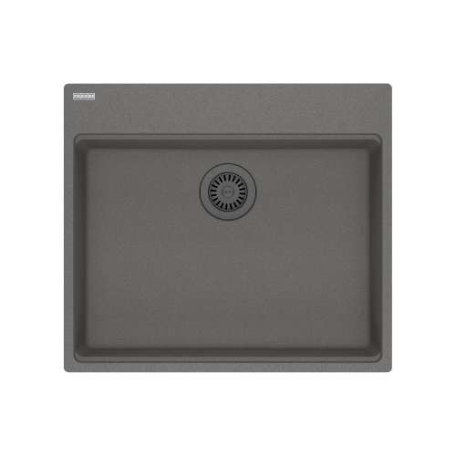 Franke Maris Dual Mount 25-In X 22-In Fragranite Ada Single Bowl Kitchen Sink