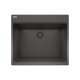 Franke Maris Dual Mount 25-In X 22-In Fragranite Dual Mount Single Bowl Laundry Sink In Slate Grey