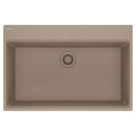 Franke Maris Dual Mount 33-In X 22-In Fragranite Single Bowl Kitchen Sink