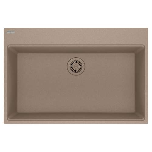 Franke Maris Dual Mount 33-In X 22-In Fragranite Single Bowl Kitchen Sink