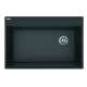 Franke Maris Dual Mount 33-In X 22-In Fragranite Single Bowl Kitchen Sink In Matte Black