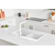 Franke Maris Dual Mount 31-In X 20.88-In Fragranite Double Bowl Kitchen Sink In Polar White