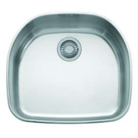 Franke Prestige 22.25-In. X 20-In. 18 Gauge Stainless Steel Undermount Single Bowl Kitchen Sink - Pcx1102109