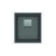 Franke Peak 16.1-In. X 18.1-In. Fragranite Undermount Single Bowl Kitchen Sink In Stone Grey