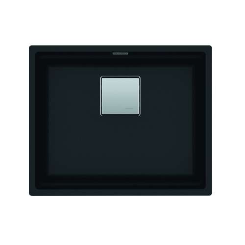 Franke Peak 22.1-In. X 18.1-In. Fragranite Undermount Single Bowl Kitchen Sink In Matte Black