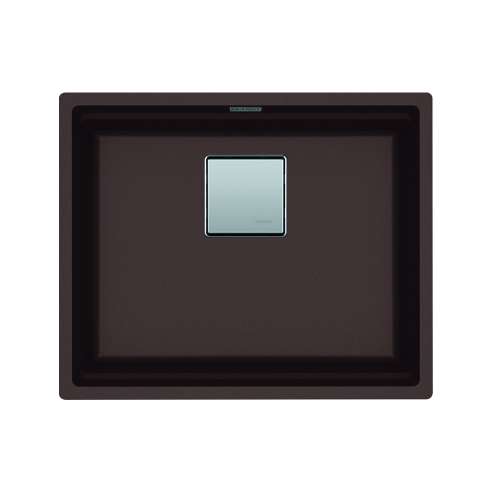 Franke Peak 22.1-In. X 18.1-In. Fragranite Undermount Single Bowl Fragranite Kitchen Sink In Mocha