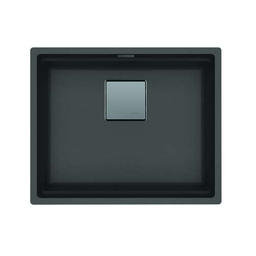 Franke Peak 22.1-In. X 18.1-In. Fragranite Undermount Single Bowl Kitchen Sink In Slate Grey