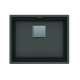 Franke Peak 22.1-In. X 18.1-In. Fragranite Undermount Single Bowl Kitchen Sink In Slate Grey