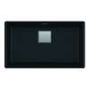Franke Peak 32.0-In. X 18.8-In. Fragranite Undermount Single Bowl Kitchen Sink In Matte Black