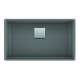 Franke Peak 32.0-In. X 18.8-In. Fragranite Undermount Single Bowl Kitchen Sink In Slate Grey