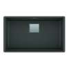 Franke Peak 32.0-In. X 18.8-In. Fragranite Undermount Single Bowl Kitchen Sink In Slate Grey