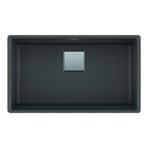 Franke Peak 32.0-In. X 18.8-In. Fragranite Undermount Single Bowl Kitchen Sink In Slate Grey