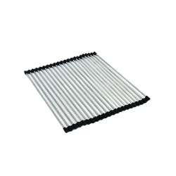 Franke 11.8-In. X 16.1-In. Stainless Steel Shelf Roller Mat