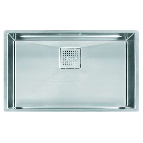 Franke Peak 29-In. X 18-In. 16 Gauge Stainless Steel Undermount Single Bowl Kitchen Sink - Pkx11028