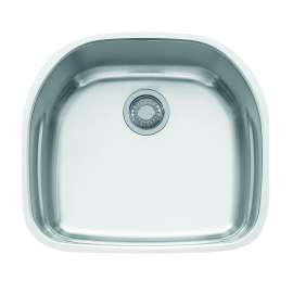 Franke Prestige 22.25-In. X 20-In. 18 Gauge Stainless Steel Undermount Single Bowl Kitchen Sink - Prx11021