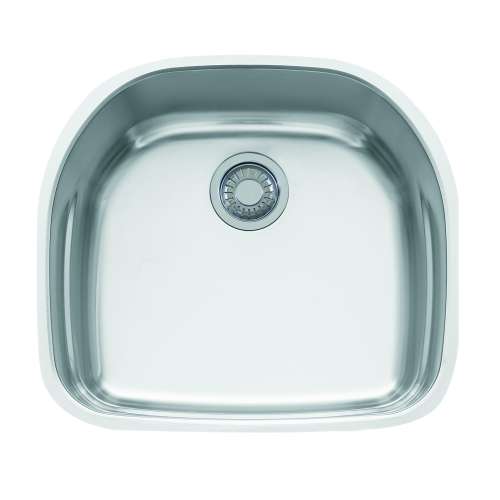 Franke Prestige 22.25-In. X 20-In. 18 Gauge Stainless Steel Undermount Single Bowl Kitchen Sink - Prx11021