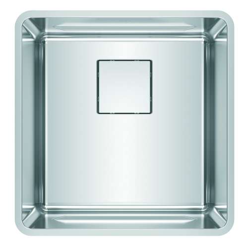 Franke Pescara 18-In. X 18-In. 18 Gauge Stainless Steel Undermount Single Bowl Kitchen Sink - Ptx110-17
