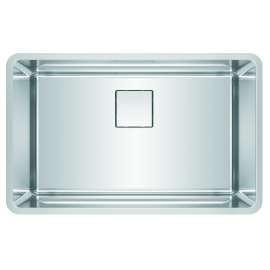 Franke Pescara 29.5-In. X 18.5-In. 18 Gauge Stainless Steel Undermount Single Bowl Kitchen Sink - Ptx110-28