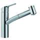 Franke Smart Single Handle Pull-Out Kitchen Faucet In Satin Nickel, Sma-Po-Sni
