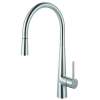 Franke Steel 17.5-Inch Single Handle Pull-Down Kitchen Faucet In Stainless Steel, Stl-Pd-304