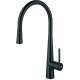 Franke Steel 17.5-Inch Single Handle Pull-Down Kitchen Faucet In Industrial Black, Stl-Pd-Ibk