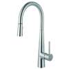 Franke Steel 16.7-In Single Handle Pull-Down Kitchen Faucet In Stainless Steel, Stl-Pr-304