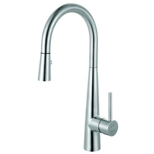 Franke Steel 16.7-In Single Handle Pull-Down Kitchen Faucet, Stl-Pr-304