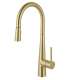 Franke Steel 16.7-In Single Handle Pull-Down Kitchen Faucet In Gold, Stl-Pr-Gld