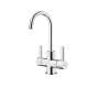 Franke 8.75-In Double Handle Hot And Cold Water Filtration Faucet In Polished Chrome, Unj-Hc-Chr