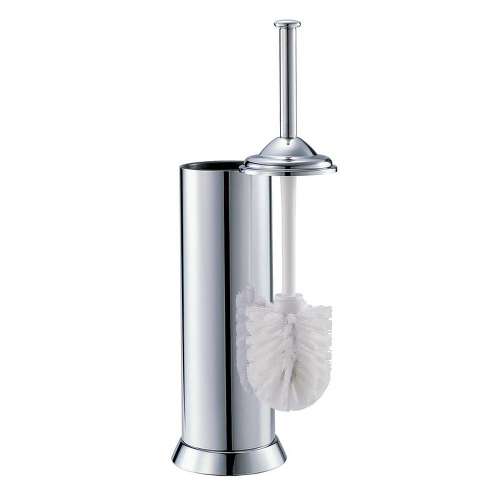 Toilet Brush Holders with Brush in Chrome