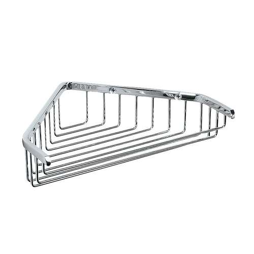 9-1/4 Inch Corner Shower Basket in Chrome
