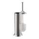 Toilet Brush Holders with Brush in Satin Nickel
