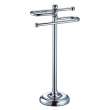 S Style Countertop Towel Holder in Chrome