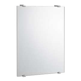 22in x 30in Minimalist Flat Edge Wall Mounted Mirror