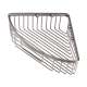 12 Inch Corner Shower Basket in Satin Nickel