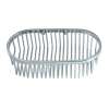10 Inch Oval Shower Basket in Chrome