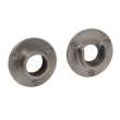 Pair of Wall Flanges for Shower Bar in Satin Nickel
