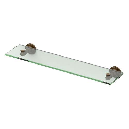 Wall-Mounted Glass Vanity Shelf
