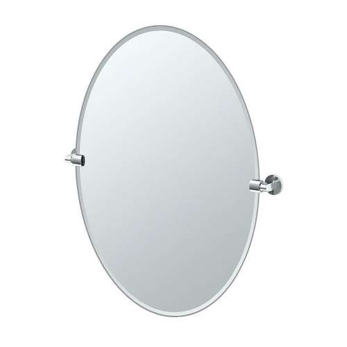 4109LG-M Zone 28-1/2in Oval Beveled Wall Mounted Mirror with Accents