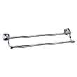 Charlotte 4354 24in Double Towel Bar in Chrome