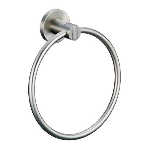 Channel 4692 Wall Mounted Towel Ring in Satin Nickel