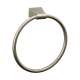 Wall Mounted Towel Ring in Satin Nickel