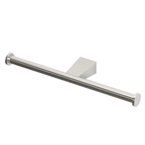 Double Bar Tissue Holder in Satin Nickel