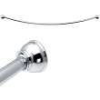 Adjustable Curved Shower Rod in Chrome