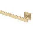 4-Piece Bathroom Accessory Kit, Brushed Brass
