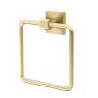 4-Piece Bathroom Accessory Kit, Brushed Brass