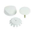 2in Trim Kit for Bath Waste and Overflow in Alpine White